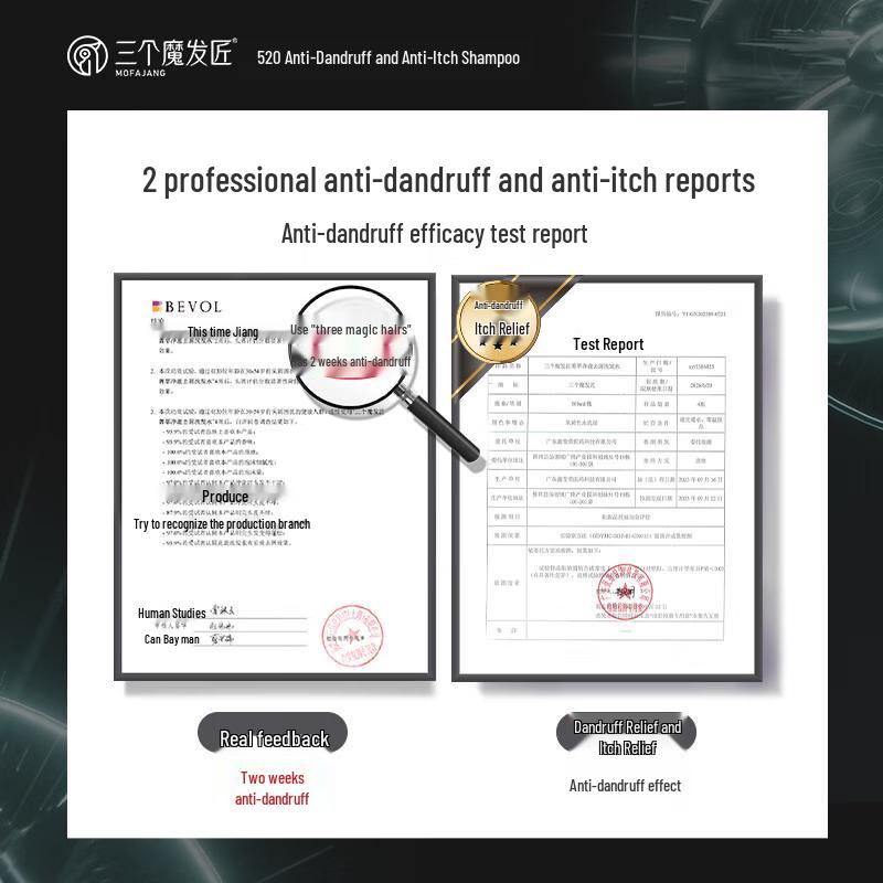 Three Hair Wizards Anti-Dandruff & Itch Relief Hair Care Set