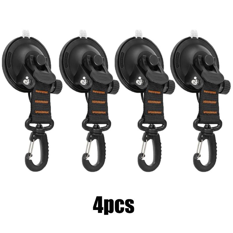 Ventuze pentru cort auto, camion, cataramă, rotunde, triunghiulare, ancore laterale pentru copertină, ventuze, accesorii pentru camping în aer liber, cârlig de fixare