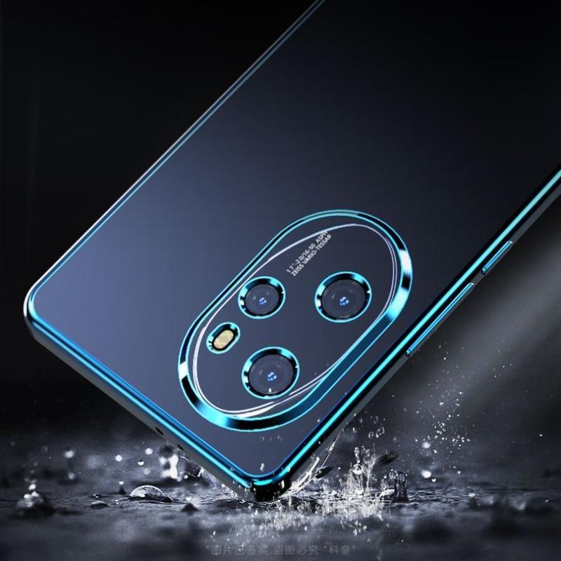 For Honor 100 Pro Electroplating Phone Case For Huawei Honor100 100Pro Lens All-inclusive Silicone Soft Shell Cover