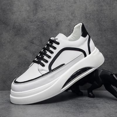 Men's Shoes, Board Shoes, Little White Shoes, Men's Trendy Air Cushion Soft-soled Shoes, Versatile Color Matching, Four-season Wenzhou Live Broadcast