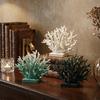 Artificial Coral Statue Resin Bookcase Ornament Craft Tabletop Handmade Sculpture Piece