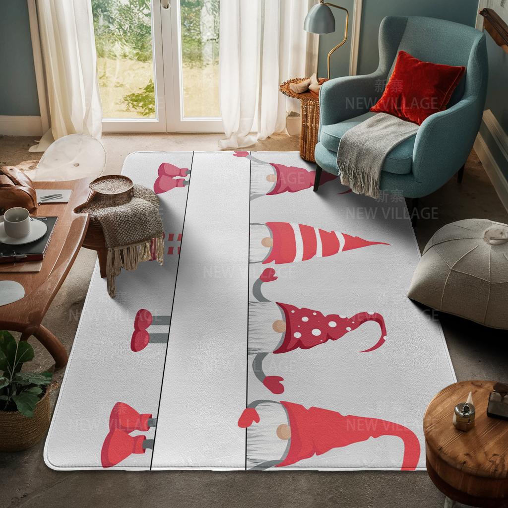 Hus inngangsteppe Hjem dørmatte Stue Bad Fot baderoms sklisikre vannabsorberende tepper bad God jul vinter