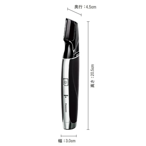 Panasonic Beard Trimmer Made in Japan Rechargeable/AC Type Black ER-GD60-K