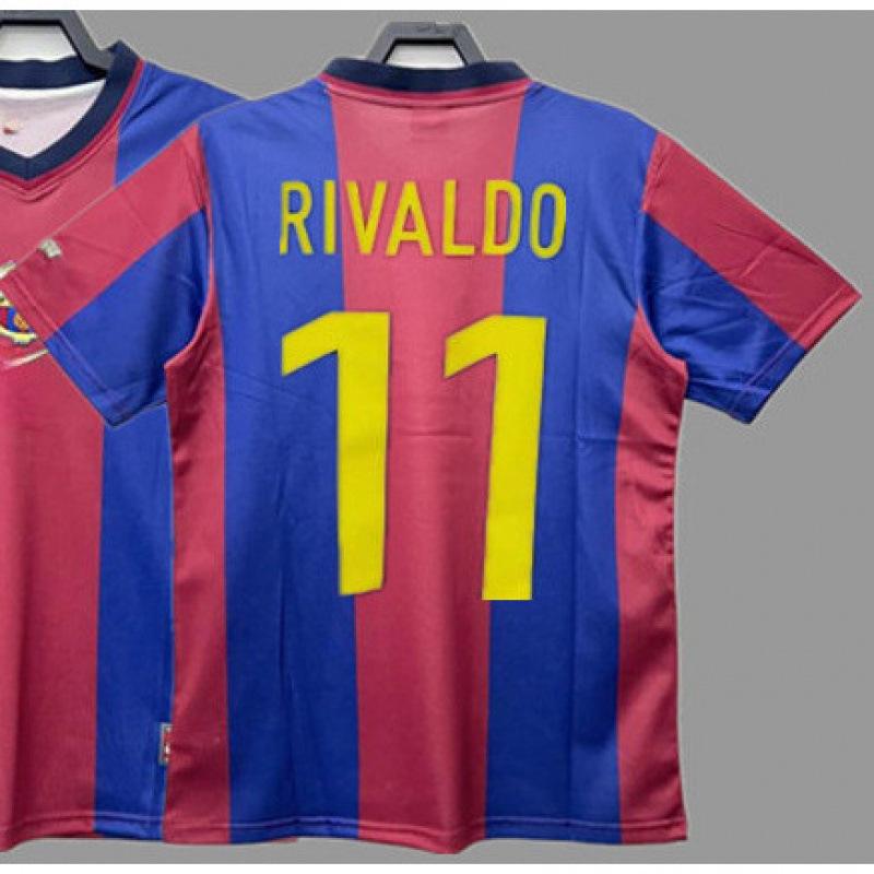Nacionalinė M/S/AC retro futbolo uniforma klasikinė nostalgiška replika Tailandiška versija trumpomis rankovėmis sportinė apranga
