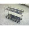 Asvel Forma Wire Rack 2, a Two-tier Kitchen Rack for Neat Storage, Silver, and Seasoning Storage, Model A2121