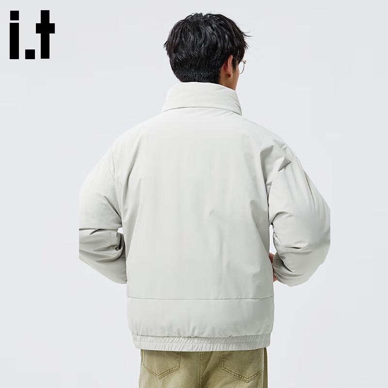 :CHOCOOLATEit Men's Stand-Collar Puffer Jacket