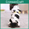 Roupas Aconchegantes de Tecido Coral para Cães e Gatos Outono Inverno Grossas Quentes Teddy Corgi Bulldog Francês Roupa