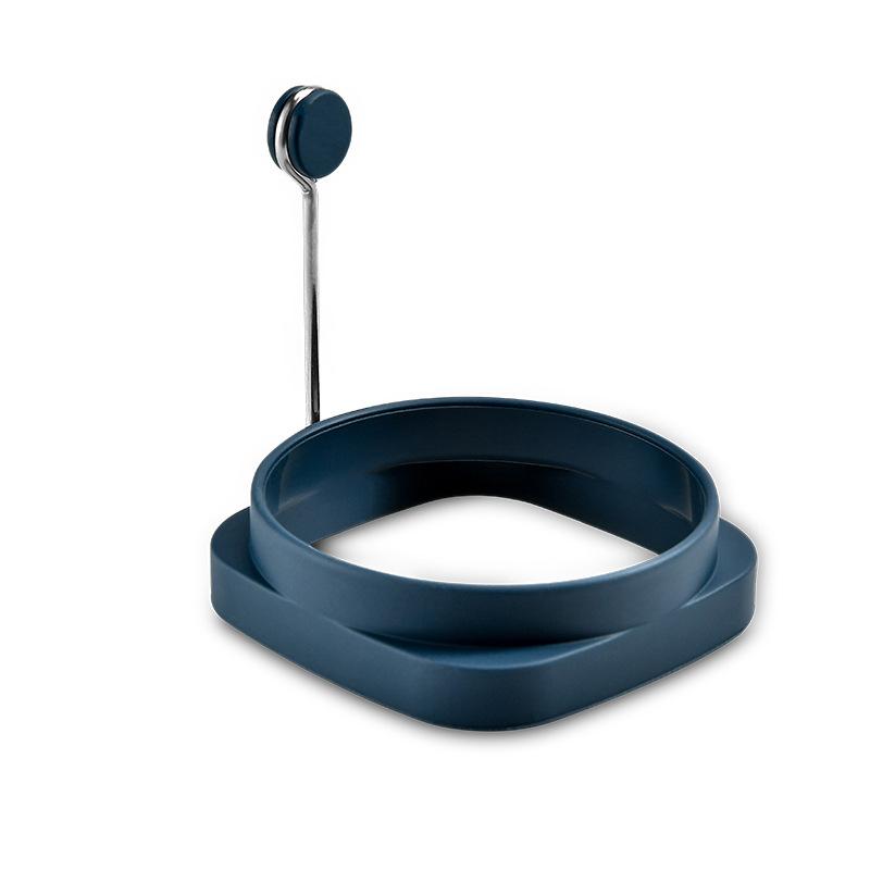 Silikonový kroužek na vejce Forma na smažená vejce Nepřilnavá forma na palačinky Tepelně odolný kroužek na smažená vejce DIY Nástroj na smažená vejce Kuchyňský nástroj na vaření