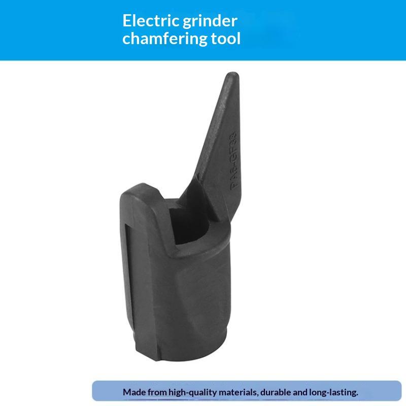 Electric Grinder Chamfer Adapter Tool Kit Corundum Grinding Head Sharpener Accessory For Metal Polishing Deburring
