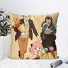 Spy X Family Animation Pillow Case Square Pillow Bedroom Sofa Leisure Comfort Cushion Car Living Room Home Decoration
