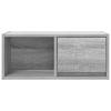 TV Cabinet Gray Sonoma 60 x 31 x 25.5 cm Particleboard