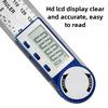 New Digital Angle Finder Protractor Multi-purpose Ruler Protractor Woodworking Construction Angle Ruler Portable Gauging Tools