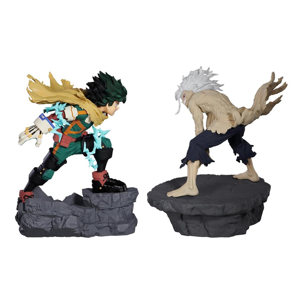 BANPRESTO Izuku Midoriya My Hero Academia Collectible Action Figure - Combination Battle - Finale 13cm - BP28574P Multicolor Optimal for Anime Fans