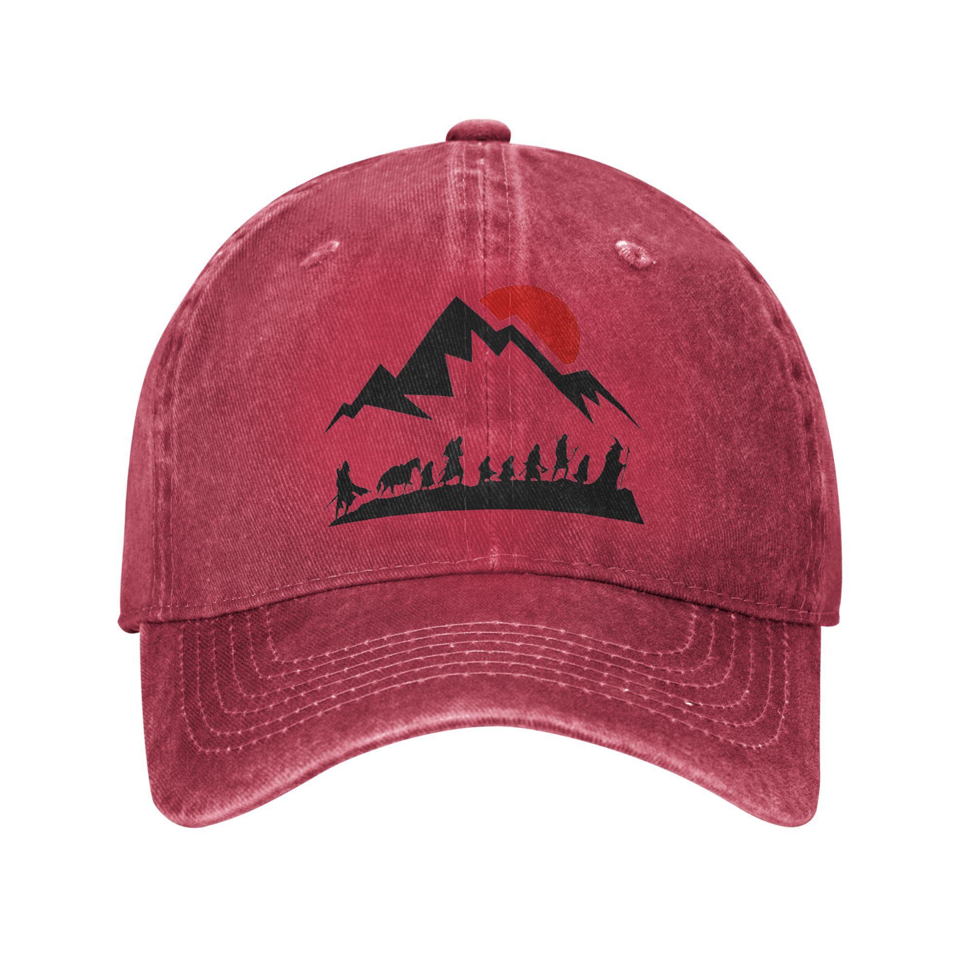 Baseball Cap  Sunset by the Mountains Summer Casual Hip Hop Hats  WoUnisex Unisex Print Outdoor Sports Hot Sale Baseball Caps One Size