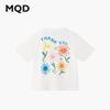 MQD Girls' Cooling Cartoon Floral Short Sleeve T-Shirt