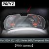 For BMW G08 ix3 -2023 Car interior Instrument panel membrane LCD screen Tempered glass protective film Refit