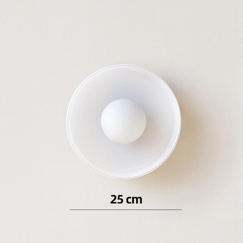Nordic Cream Indoor Wall Lamp for Bedroom, Study, Living Room, or Corridor