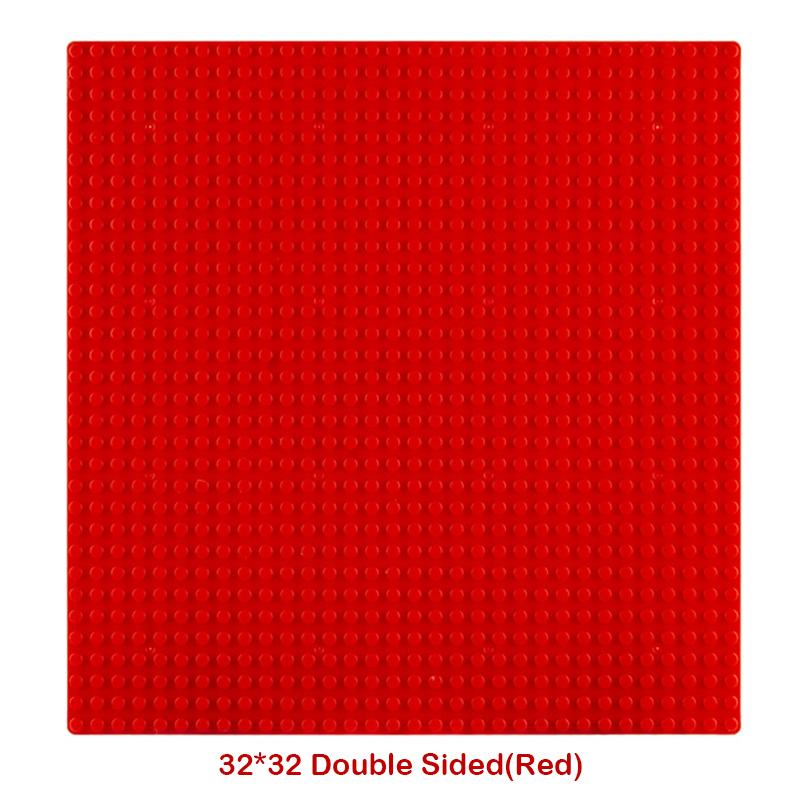Płytka bazowa 32x32 punkty dwustronna na klocki 16x16 City Classic Płytki blokowe DIY Plastikowy mały blok Część do montażu Zabawka
