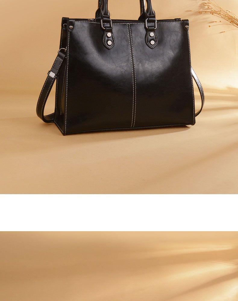 Upgraded Retro Women's Crossbody & Handbag - Trendy High-End Casual for Business & Travel