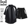Men's Summer Stand-Collar Sports Two-Piece Set