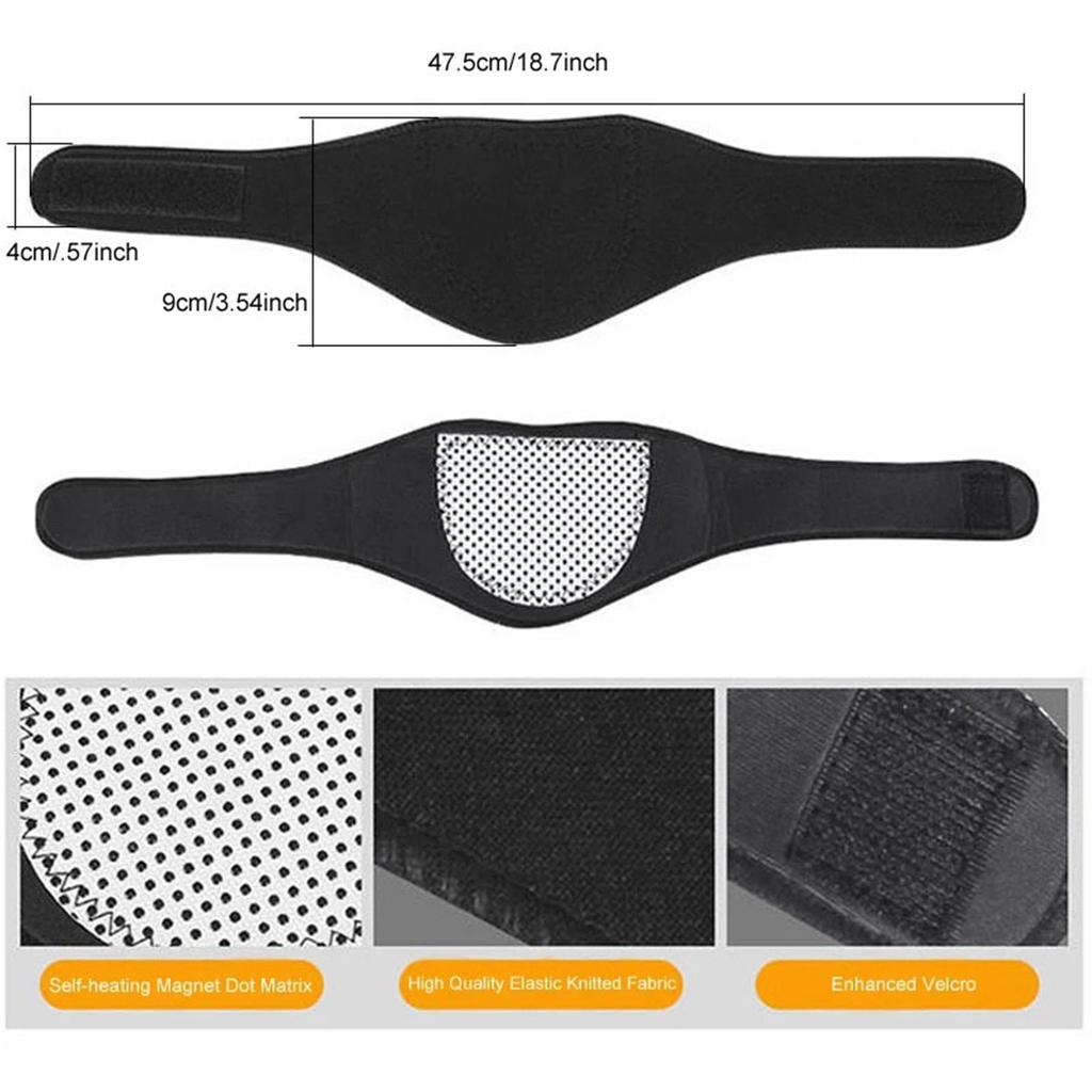 1PC Tormalina Auto-riscaldante Collo Brace Cintura Magnete Supporto Collo Massaggiatore Riscaldamento Spontaneo Protettore Salute Uomo Donna