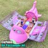 Children‘s’Electric Airplane  Aircraft Toys Car Simulation Plane Model with Music LED Boys Traffic Toy Christmas Gifts for Girls