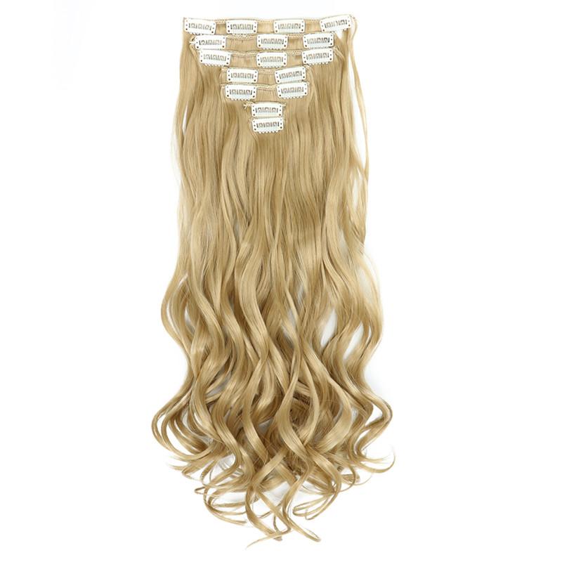 MERISIHAIR 6 Pieces/set of 24 Inch Wig Curly Hair 16 Hairpins, Wig Styling, Hairpin Synthetic Hairpin, Heat-resistant