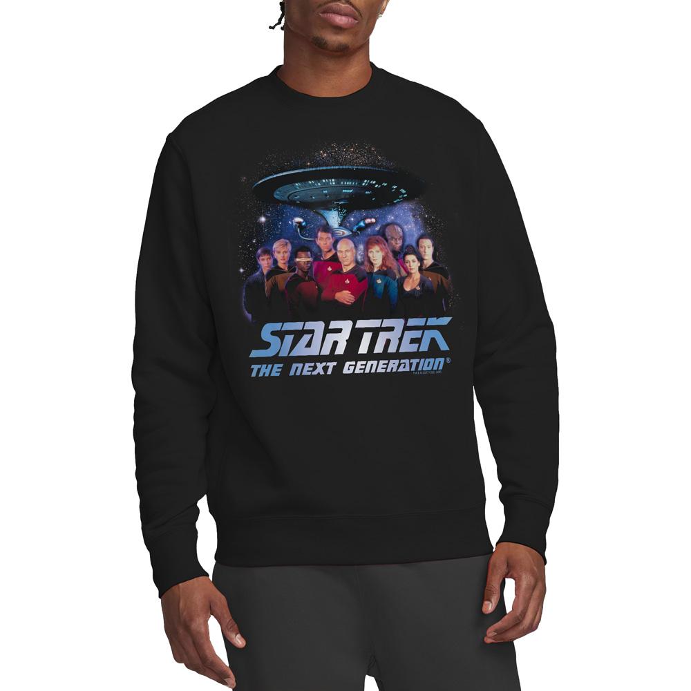 STAR TREK Unisex Adult Space Group Sweatshirt