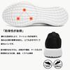 [todaysunny] Women's Slip-On Nurse Shoes, Casual Shoes, Ultra Lightweight, Breathable Walking Shoes, Plus Sizes, Black_2, Size 23.5cm