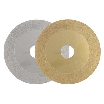 Utensile elettrico da taglio per molatura di pietra di vetro con disco piatto rivestito diamantato da 100 mm