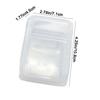 Plastic Card Film Storage Box Transparent Photocard Collection Case Flip Lip Card Holder Box  DIY