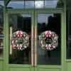 Frohes Weihnachtsthema Weihnachtsfensteraufkleber Elektrostatischer Glasaufkleber Glasdekoration