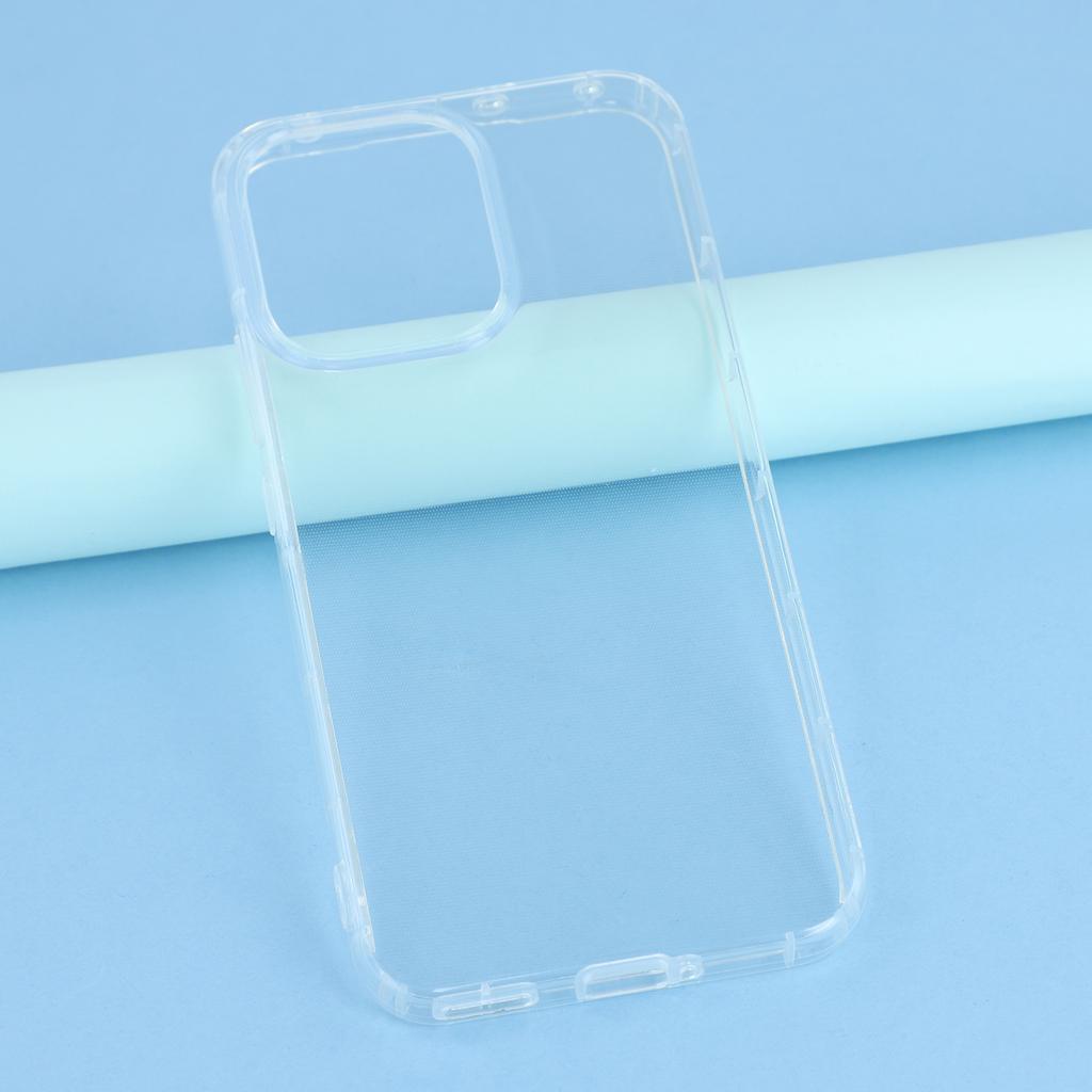 For Oppo Reno14 F 5G Case Transparent TPU Phone Back Cover Airbag Protection