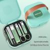Portable Anti-Splash Nail Clipper & Scissors Set - Handbag Style for Home Nail Care
