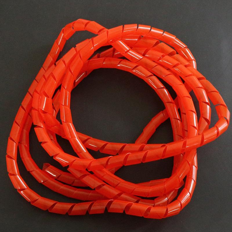 

PE 4/5/6/8/10/12/14/16 /18 To 30mm Cable Tie Wire Winding Pipe Spiral Wrapping Bands Organizer Sheath Tube Sleeve Harness Hose 5Meter