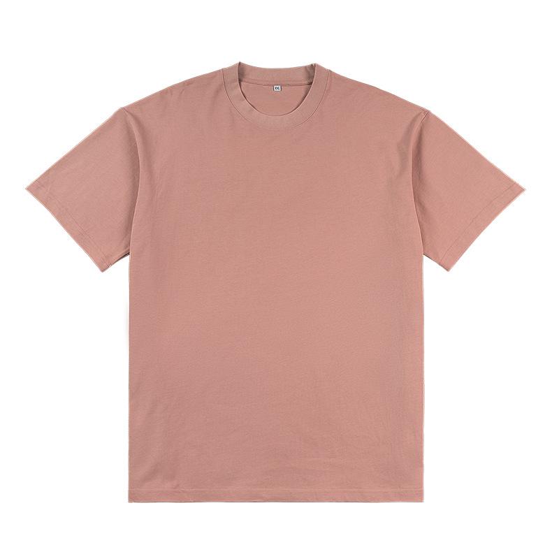 Herr | 240g Högkvalitativ Ren Bomull Casual Mångsidig T-shirt för Både Män och Kvinnor, Snabbtorkande Andningsbar Bas T-shirt