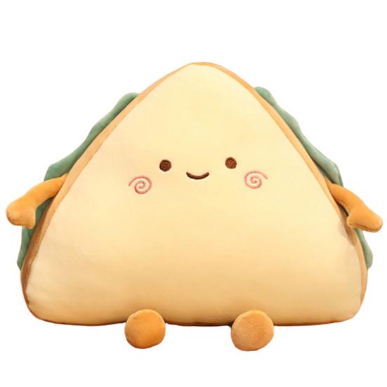 Simulation PP Cotton Cartoon Sandwich Pillow Bakery Food Cushion Plush Toys Gift