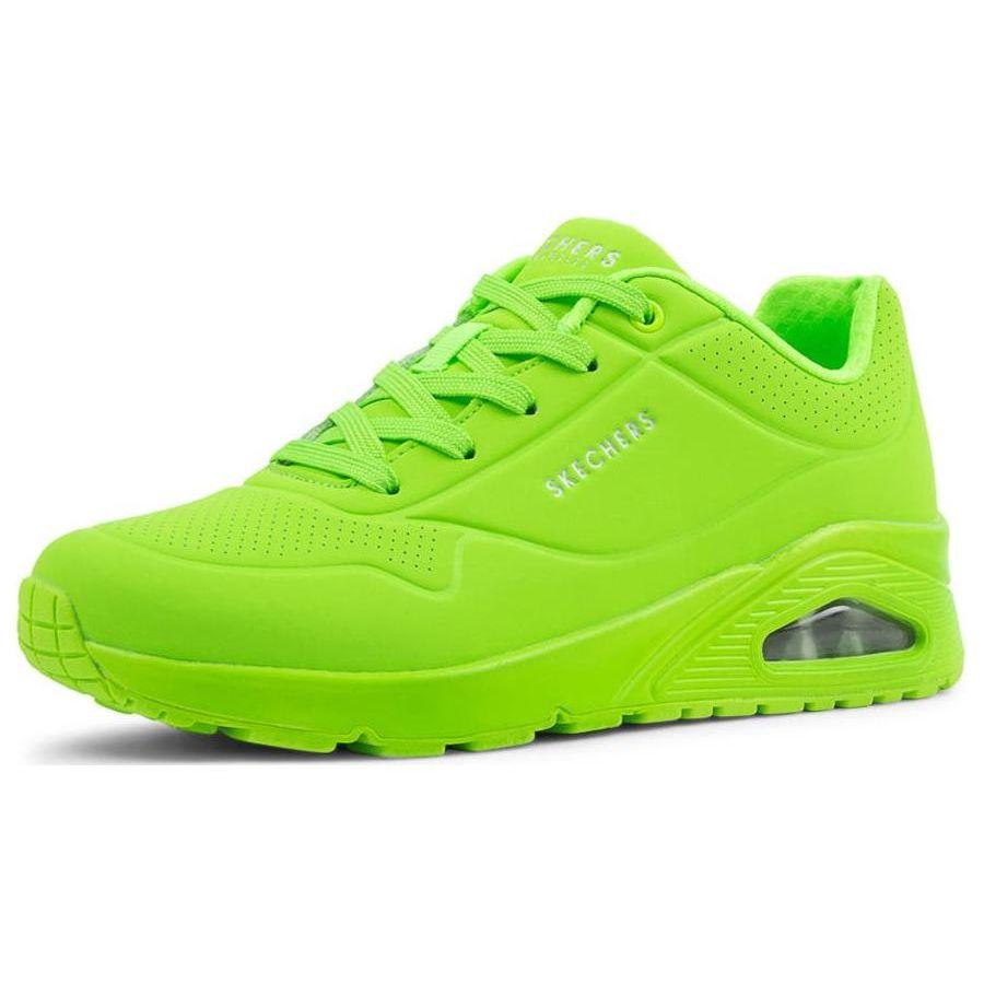 Skechers Uno Scarpe Casual Comode Basse Sneaker Donna Verde 73667-LMGN