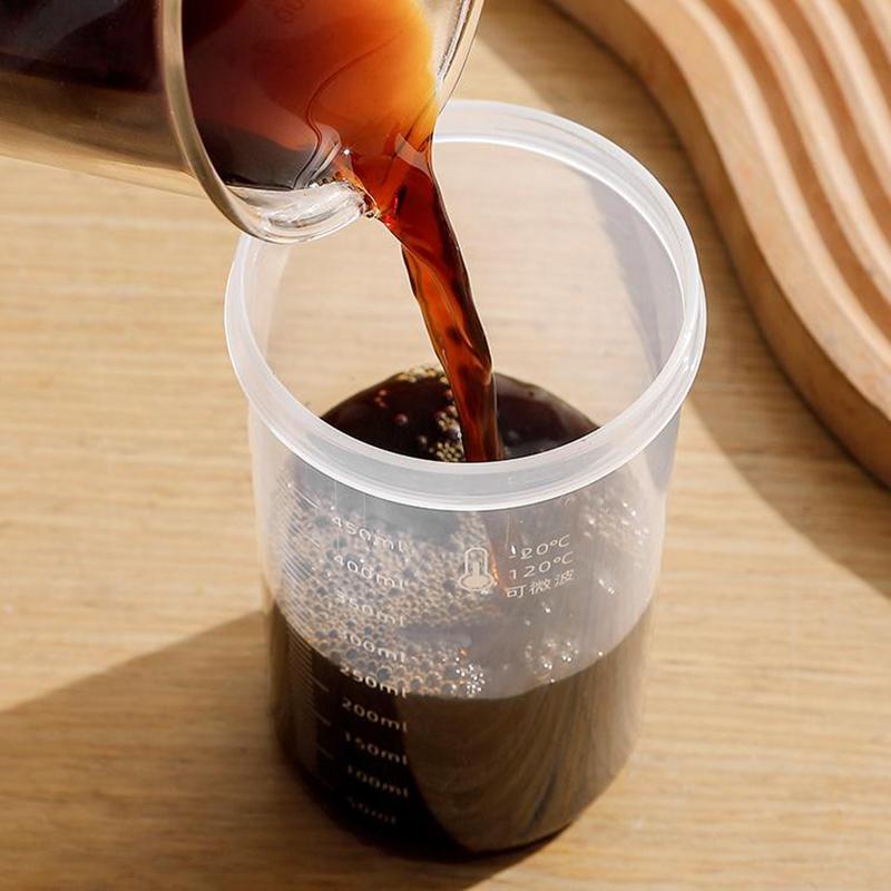 Chinese Medicine Water Storage Bottle With Scale Heated Refrigerated Multi Purpose Fruit Juice Cereal Packaging Bottle