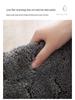 Plush, Quick-dry Non-slip Bathroom Mat for Toilet Door
