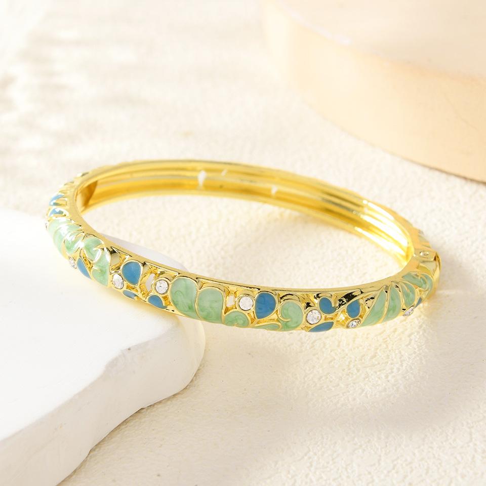 Light Luxury Style Enamel-plated Macaron Color Jewelry