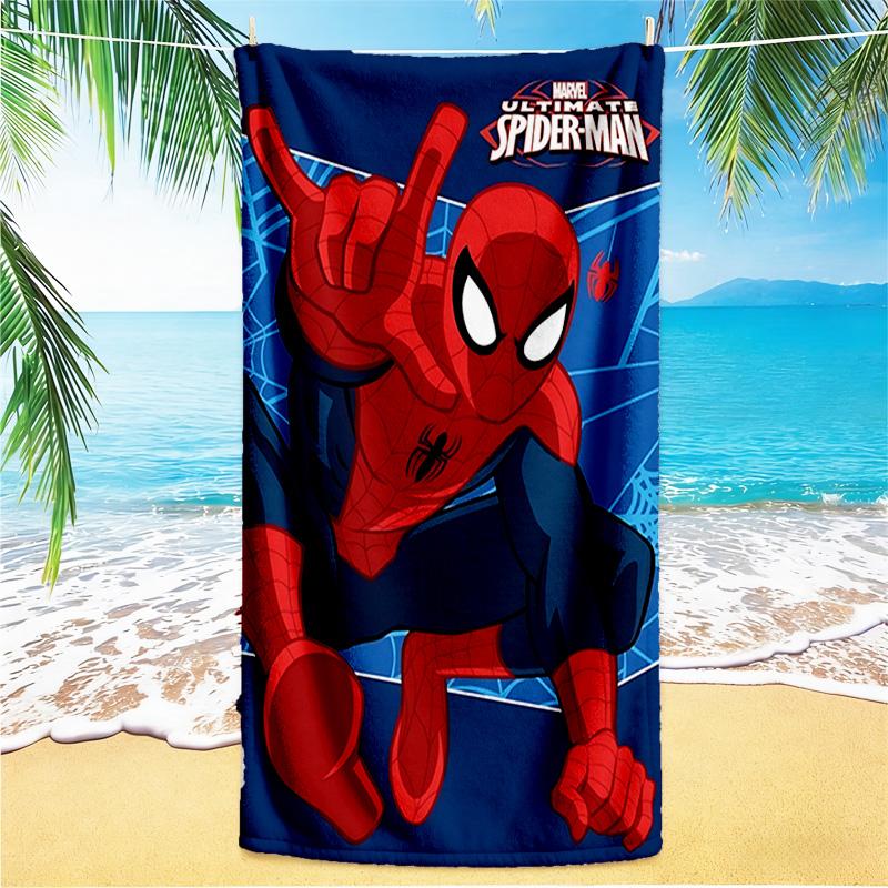 1pc Spiderman Action beach towel,quick drying absorbent beach towel,outdoor sports swimming beach towel,Soft and comfortable Y72832