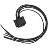 Connector Replacement Throttle Body Connector Direct Replacement Connector Black Plastic Material 1 Piece Included