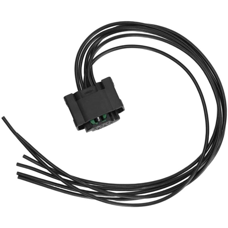 Connector Replacement Throttle Body Connector Direct Replacement Connector Black Plastic Material 1 Piece Included