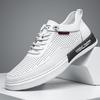 Fashion Luxury Cowhide Hollow Men's Board Shoes Designer Casual Light  Platform Sneakers Male Fashion Soft Sole Autumn Men Shoes