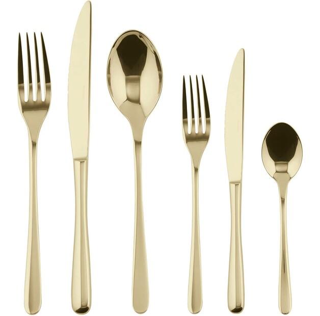 Набор столовых приборов Sambonet Taste, PVD шампань, 36 шт (52553P83)