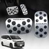 HUDIY Aluminum Alloy Accelerator and Brake Pedal Set for New Noah MZRA95W 90 Series 2022 No Tools Easy Protective Floor Includes Japanese Instruction
