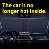 Windshield Sun Shade for Cadillac XT6 2020 2021 2022 2023 Accessories Window Shade Foldable Sunshade Protector Blocks UV Rays