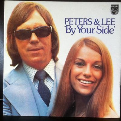 LP-skiva PETERS & LEE - By Your Side 6308192 Philips 1973 Storbritannien Pop Begagnad