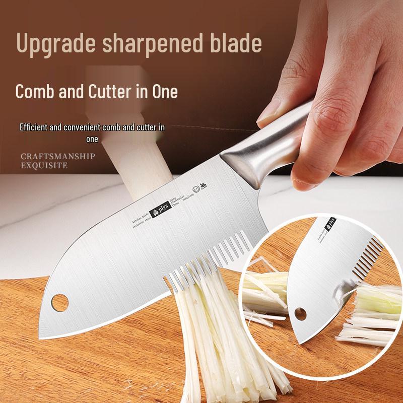 Multi-functional Stainless Steel Onion & Vegetable Shredder Knife